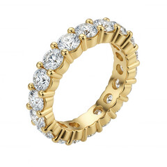Radiant gold band adorned with sparkling diamonds isolated on a transparent background ring jewelry