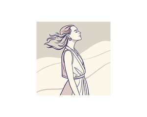  beauty vector,  women vector Free SVG Download