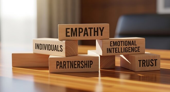 The foundational principles for business success building with empathy, trust, emotional intelligence, and partnership