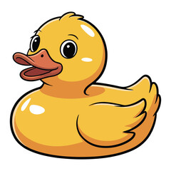 yellow duck cartoon