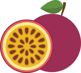 vector illustration of a pear 