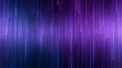 Technological visualization exploring digital information flow through vibrant vertical light streams, showcasing abstract network connectivity with sparkling particle movement - Powered by Adobe