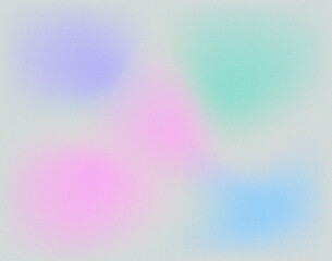 Holographic Pastel Gradient Background with Vibrant Noise Texture