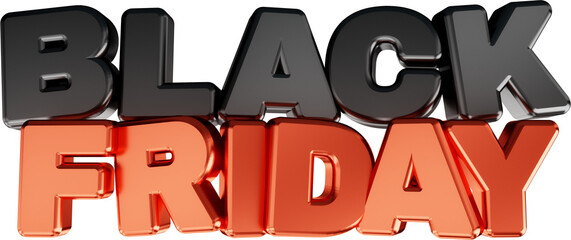 logotipe 3d black friday offer 3d stamp black