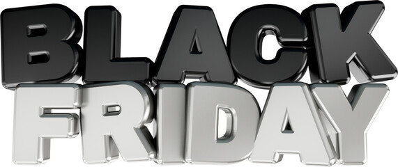 logotipe 3d black friday offer 3d stamp black