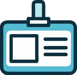 Name tags / Badges vector icon