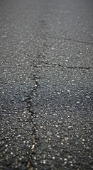 Dark Gray Asphalt Texture.
