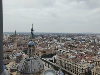 Obraz premium Museums, monuments, attractions, streets and river of Zaragoza