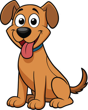 dog, cartoon dog, cute dog, happy dog, pet mascot, funny dog, playful dog, puppy illustration, vector dog, cartoon puppy, smiling dog, wagging tail dog, adorable pet, cartoon animal, domestic dog, fla