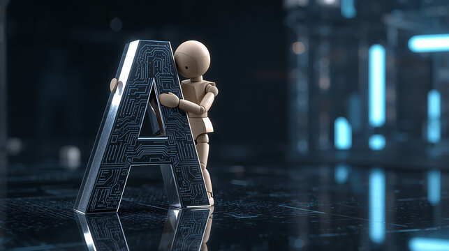 Human Connection With AI in Digital Innovation Showcasing the Interaction Between Technology and Humanity