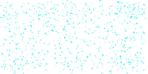 Light blue paint splash and splatter isolated on transparent background for design use