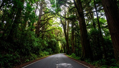 Lush forest road (1)