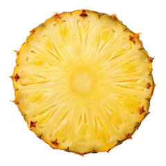 Round ananas pineapple slice top view png pineapple slice png ananas slice png tropical fruit png fresh pineapple png fruit slice png transparent background image