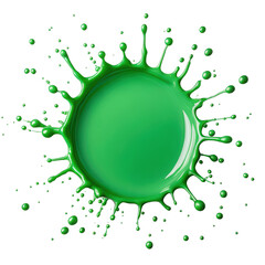Round green paint splashes smear png paint splash png green paint png abstract splash png paint smear png circular paint png transparent background image