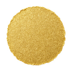 Round piece of ripped golden glitter paper banner png glitter paper png gold paper png ripped paper png round banner png decorative paper png transparent background image