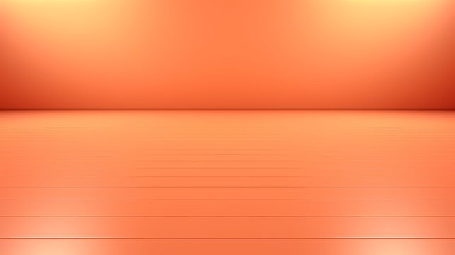 Elegant light orange background for contemporary minimalist interior design inspirations