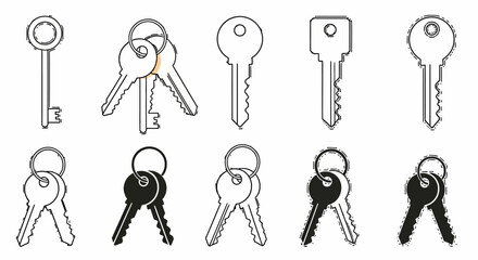 set of keys