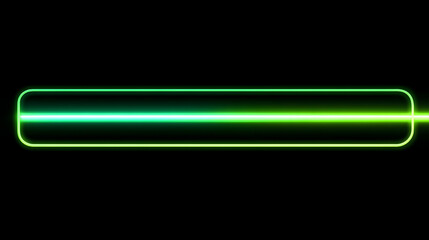 Neon line set, material, decoration, decoration, border, decorative border, heading, divider, underline, title, glowing, sparkling, simple, stylish. Colorful neon line, underline Stock Illustration