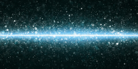 snow falling, winter season, abstract background