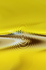 close up of a yellow spiral background