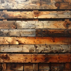 Weathered wood planks