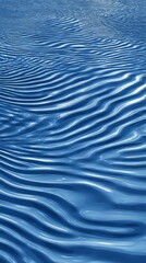 Tranquil Water Ripples in a Calming Blue Frame for Relaxation and Meditation Purposes