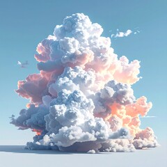 Stunning Cumulus Cloud Formation.