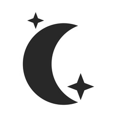 Hand drawn vector silhouette elements for Halloween. Flat design cartoon elements.