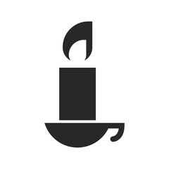 Hand drawn vector silhouette elements for Halloween. Flat design cartoon elements.