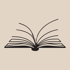 National Poetry Day vector illustration featuring quill pens, ink bottles, open books, flowing pages, and creative typography in minimalist solid color flat design for literature and writing projects.