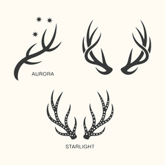 Obraz premium Vector art of simple line art illustration of three identical houses with windows, arranged in a row on a gentle hill against a plain background, representing real estate or community living