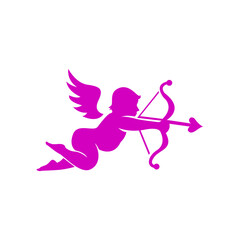 Cupid icon. Flat Vector related icon for web and mobile applications