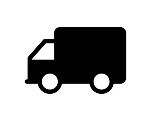 Delivery truck symbolizing logistics, transportation, and shipping services for freight, delivery tracking, supply chain management, and transportation industry