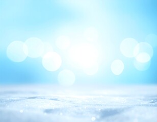 Peaceful Blue Sky Background.