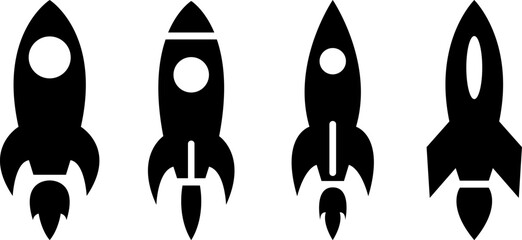 Rocket Icons Set