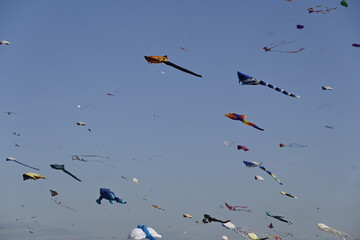 Drachenfest auf dem Tempelhofer Feld