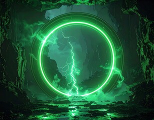 Mysterious Portal Ring of Light.