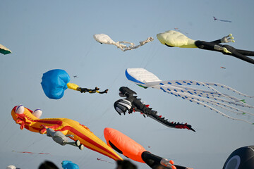 Drachenfest auf dem Tempelhofer Feld
