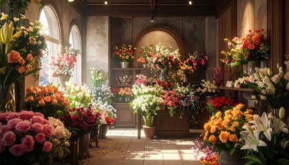 An Abundance of Floral Beauty: Capturing a Bloom-Filled Interior Design