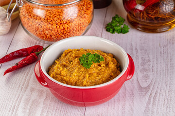 Indian cuisine - Lentil vegan dal