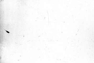 retro film overlay with dust and grain isolated on white, clipping path