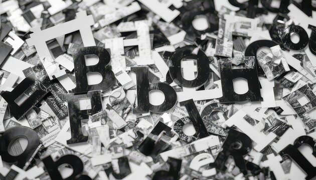 Intricate letter art creating dynamic textures, bold alphabet letters for powerful communication projects and creative design solutions now