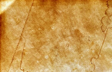 Vintage Aged Parchment Paper Texture Background.