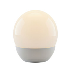 Round table lamp for interior lighting isolated PNG with Transparent Background