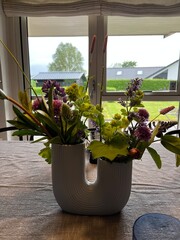 flowers in pots
