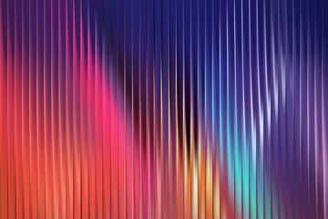 Red Blue Gradient Ribbed Glowing Texture