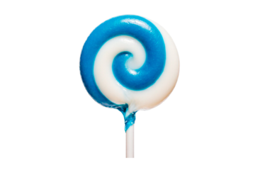lollipop on white background
