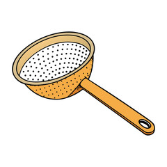 A fine mesh strainer bar features a tightly woven stainless steel screen with a sturdy handle, perfect for filtering cocktails, teas, or sauces smoothly without residue or pulp.
