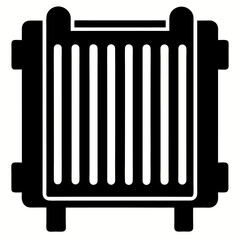Functional Radiator Silhouette 
