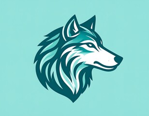 Majestic Wolf Logo Design.